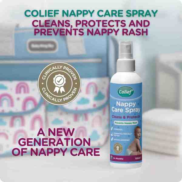 Colief Nappy Care Spray hydrogel 150ml - British product