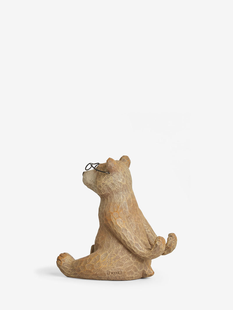 Brown Bertie the bear phone holder - British product