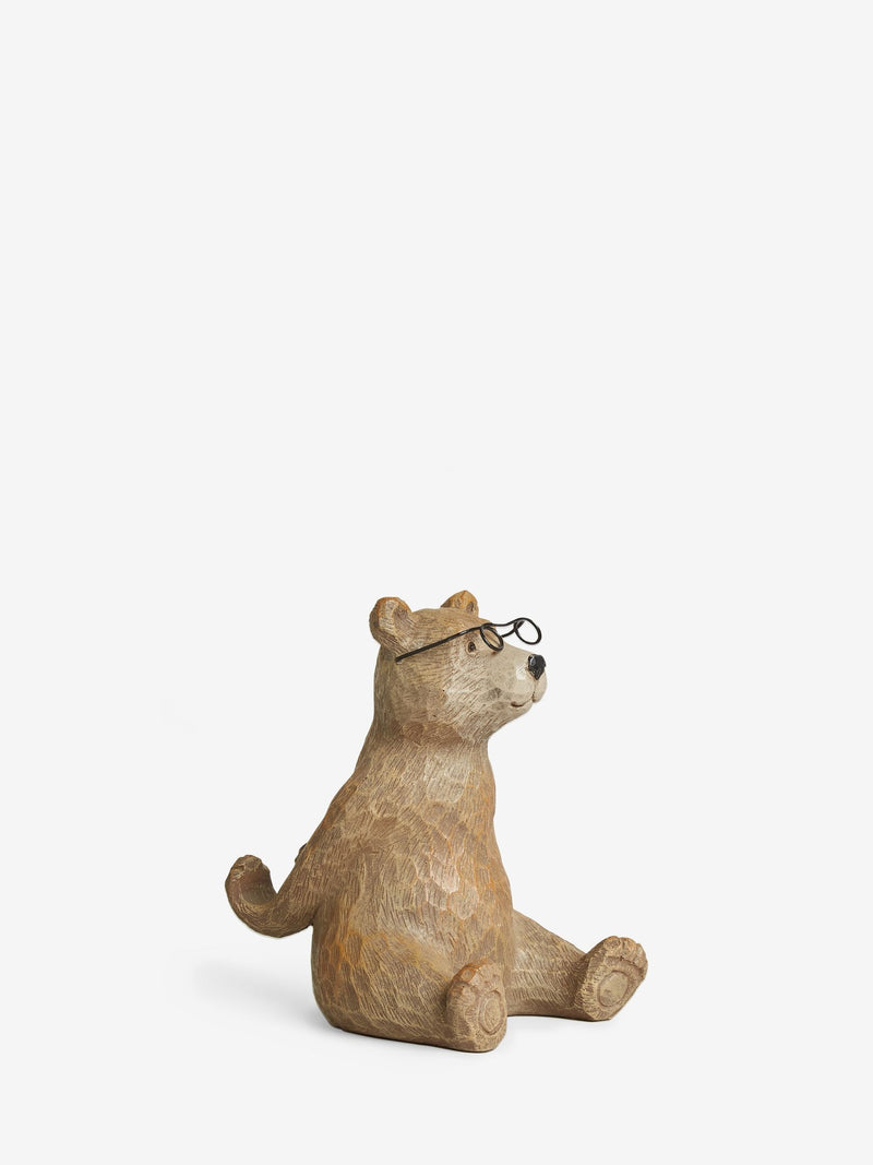 Brown Bertie the bear phone holder - British product