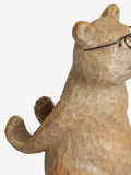 Brown Bertie the bear phone holder - British product