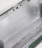 Jeffrey Levinson Finley mirrored clutch bag (British brand)