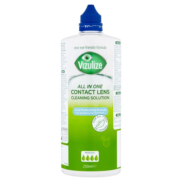 Vizulize All In One Contact Lens Solution   250ml GOODS M&S