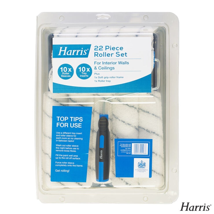 Harris paint roller set 22 piece (British brand)