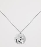 Monica Vinader Leo zodiac necklace sterling silver, UK version