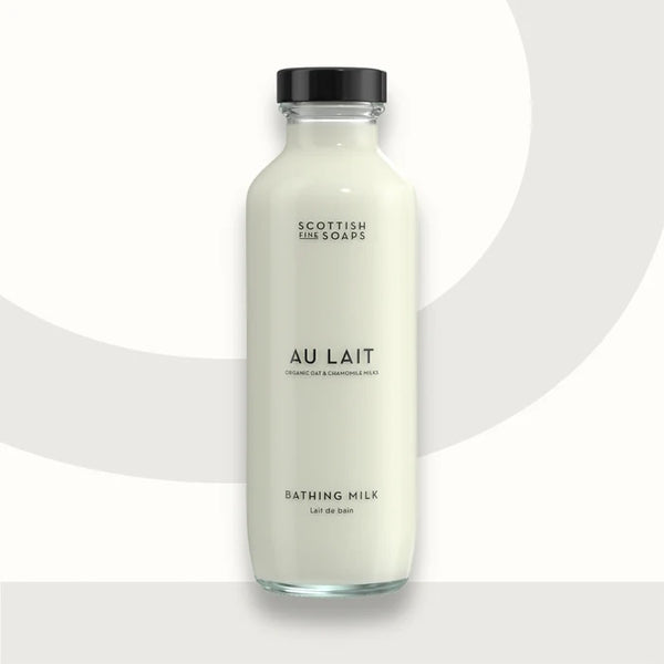 Scottish Fine Soaps Au Lait Bathing Milk 440ml (British brand)