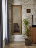 Bronx Dark Natural Full Length Wall Mirror 149x49cm - British product
