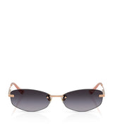 Harrods Jimmy Choo Wire Oval Sunglasses- Buy online at McGrocer