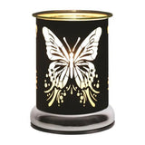 Superdrug Aroma Electric Touch Wax Melter 17cm Black Butterfly- Buy online at McGrocer