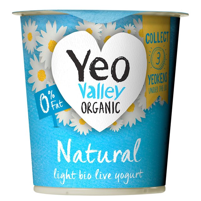 Yeo Valley Organic 0% Fat Natural Yoghurt 150g GOODS M&S