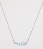 Chaumet Joséphine necklace white gold aquamarine diamonds, UK version