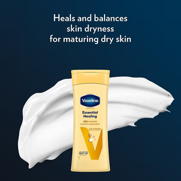 Vaseline Intensive Care Essential Healing Body Lotion 400ml (British brand)