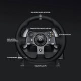 Logitech G920 steering wheel and G335 headset bundle - British product