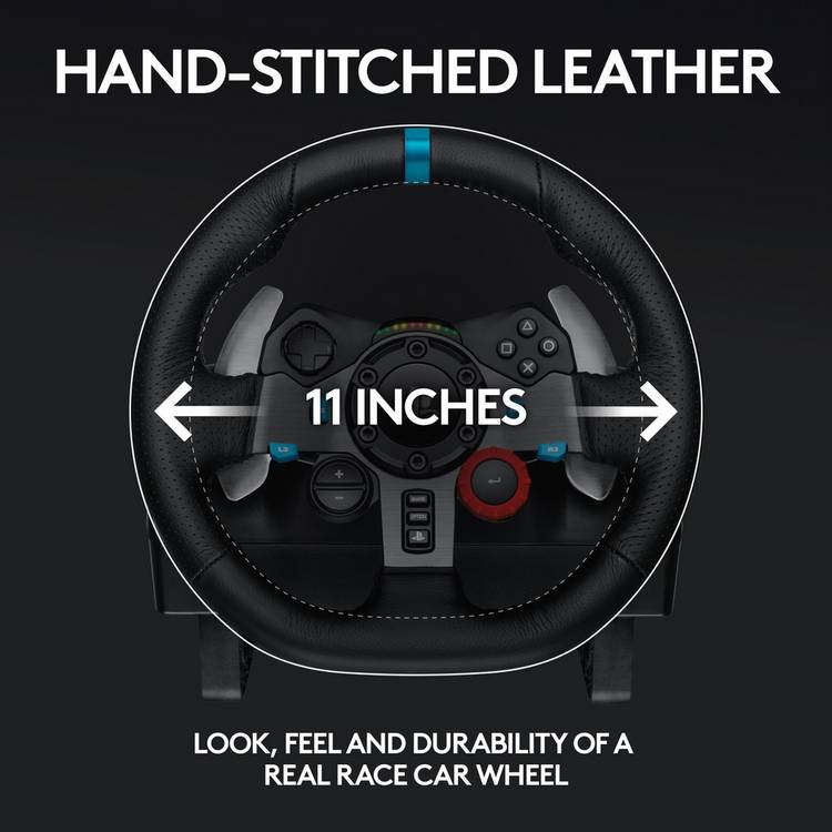 Logitech G29 steering wheel and G435 headset bundle, imported from the UK