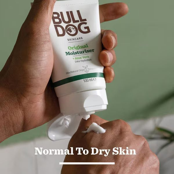 Bulldog Skincare Original Moisturiser Men's Face Cream 100ml - British product