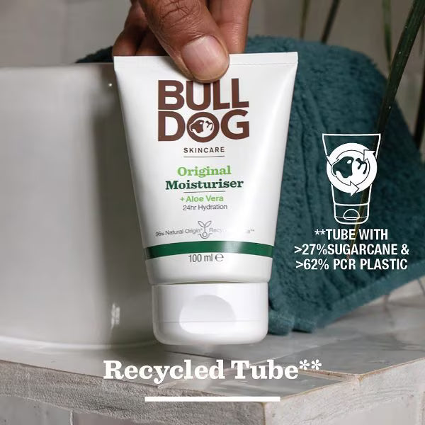 Bulldog Skincare Original Moisturiser Men's Face Cream 100ml - British product