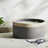 Habitat Multiwick Candle Spa Day ceramic pot - British product