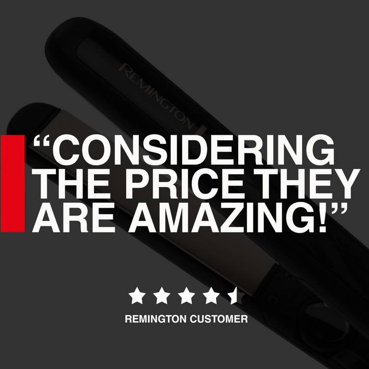 Remington S3500 ceramic hair straightener black, UK version