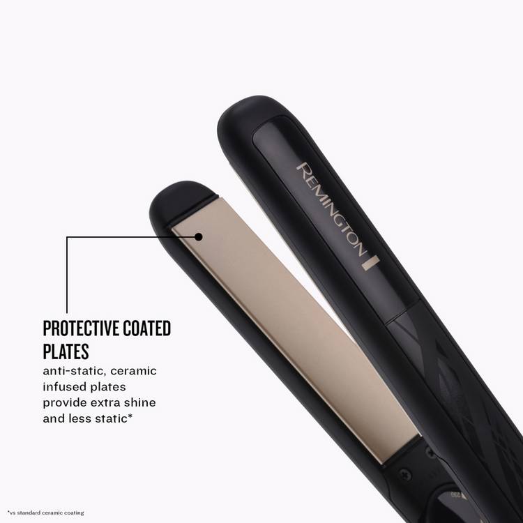 Remington S3500 ceramic hair straightener black, UK version