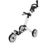 Costco UK Eze Glide Smart Fold 3-Wheel Golf Trolley In White- Buy online at McGrocer