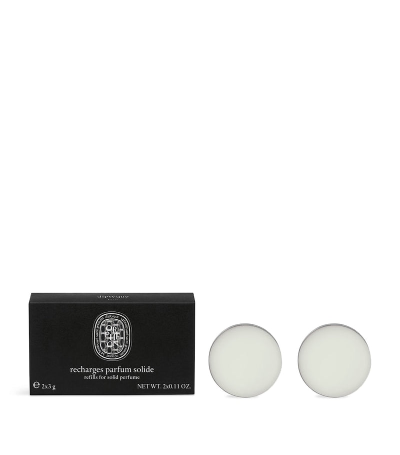 Diptyque Orphéon solid perfume refill 2x3g, UK version