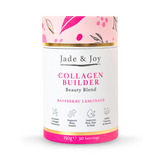 Holland & Barrett Jade & Joy Collagen Builder Beauty Blend (Raspberry Lemonade) 150g- Buy online at McGrocer