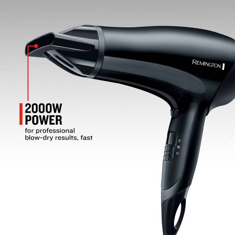Remington Power Dry hair dryer D3010, imported from the UK