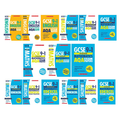Costco UK Schoolastic GCSE Revision Guide, Exam Practice & Exam Papers 3 Book Pack Educational Study Guides- Buy online at McGrocer