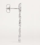 Suzanne Kalan Classic Sparkler earrings in white gold with diamonds (British brand)