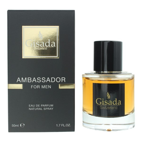 Gisada Eau de Parfum Ambassador Men 50ml, UK version
