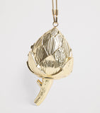 Simkhai Isabella clutch bag gold finish - British product