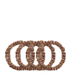Slip Pure Silk Skinny Scrunchies set of 4 (British brand)