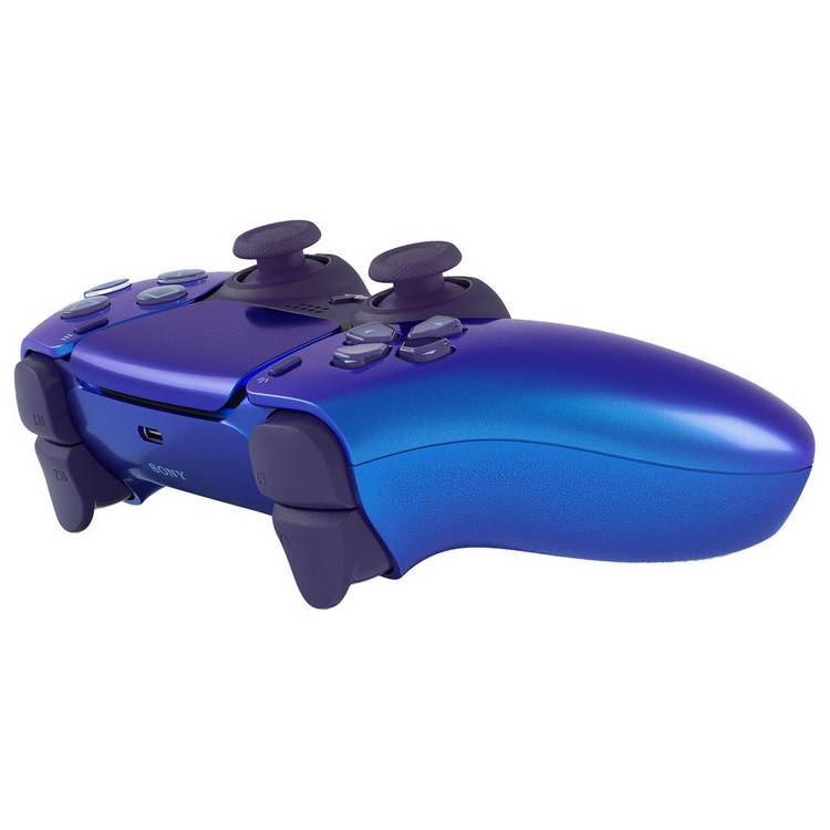 Sony DualSense Chroma Indigo wireless controller, UK version