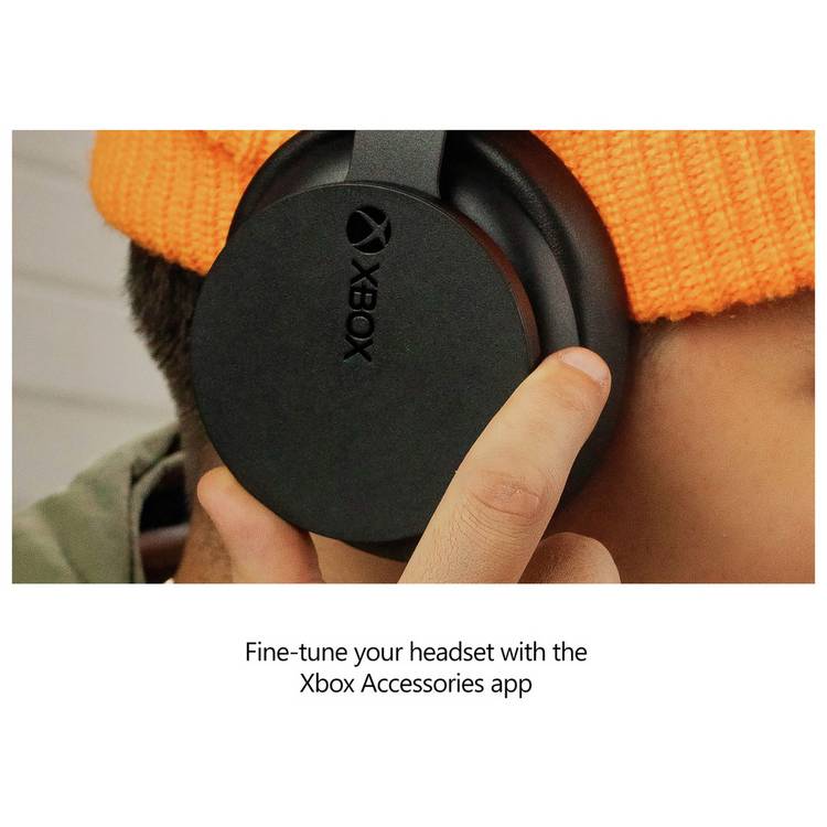 Official Xbox Wireless Gaming Headset Black, UK version