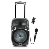 Lexibook K8250 Bluetooth trolley speaker with karaoke, imported from the UK