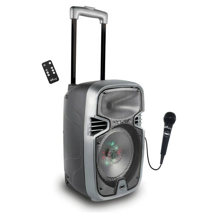 Lexibook K8250 Bluetooth trolley speaker with karaoke, imported from the UK