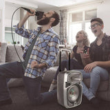 Lexibook K8250 Bluetooth trolley speaker with karaoke, imported from the UK