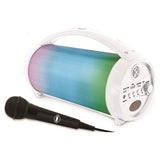 Argos Lexibook BTP585Z iParty Bluetooth Karaoke Speaker System with Lights and Mic - White- Buy online at McGrocer