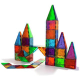 MAGNA-TILES Clear 100-piece magnetic building set - British product