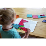 MAGNA-TILES Clear 100-piece magnetic building set - British product