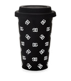 Dolce&Gabbana ceramic travel cup with DG logo - British product