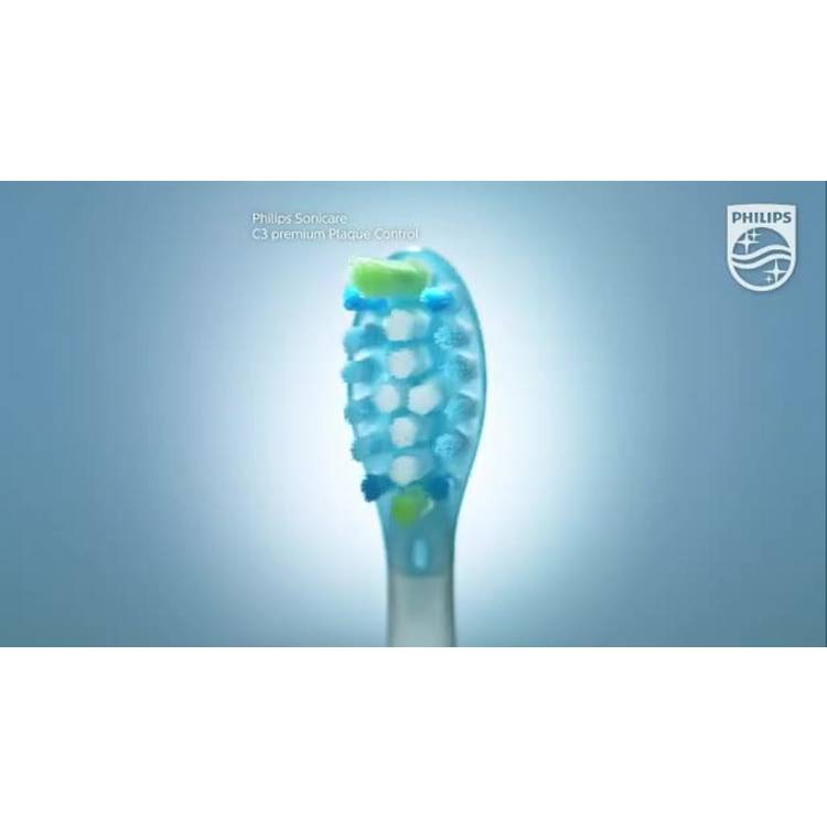 Philips Sonicare Premium Plaque brush heads white 4 pack, UK version