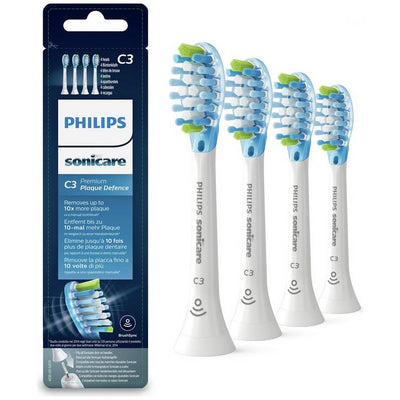 Argos Philips Sonicare Premium Plaque Brush Heads White 4 Pack- Buy online at McGrocer