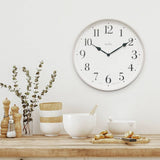 Argos Acctim Country Analogue Wall Clock Latte 30cm- Buy online at McGrocer