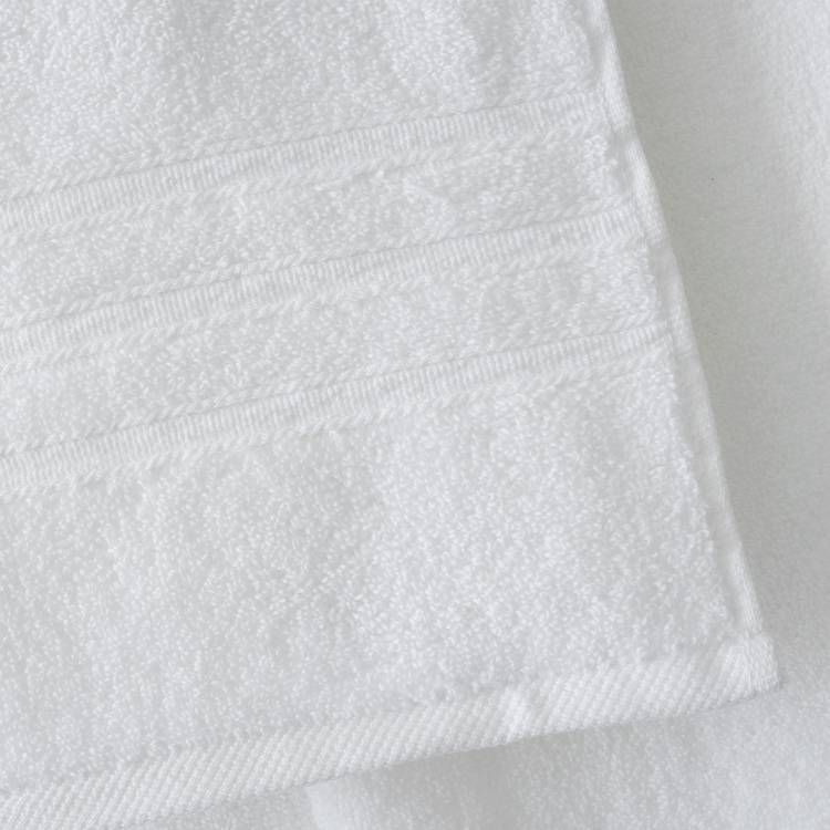 Catherine Lansfield bath sheet bright white 140x100cm (British brand)