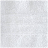 Catherine Lansfield bath sheet bright white 140x100cm (British brand)