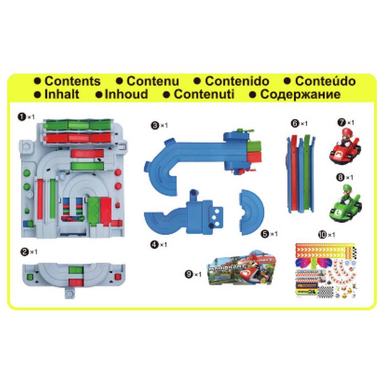 Super Mario racing track deluxe 27cm - British product