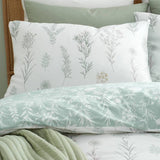 Bianca Cotton wild flowers white bedding set super king, UK version