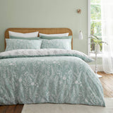 Bianca Cotton wild flowers white bedding set super king, UK version