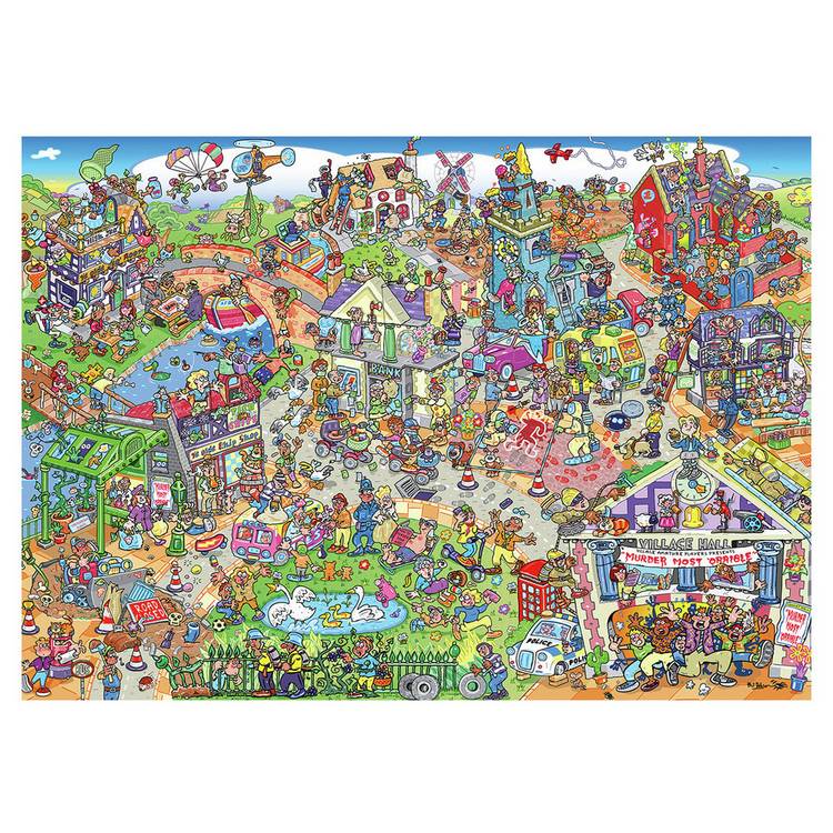 Jokesaws Midsummer Mayhem 1000 piece puzzle - British product