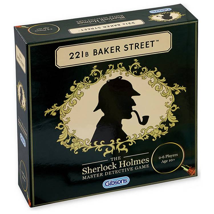 Sherlock Holmes 221B Baker Street board game, imported from the UK